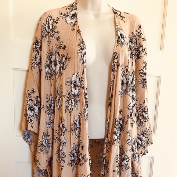Floral Kimono/Top - Picture 1 of 4